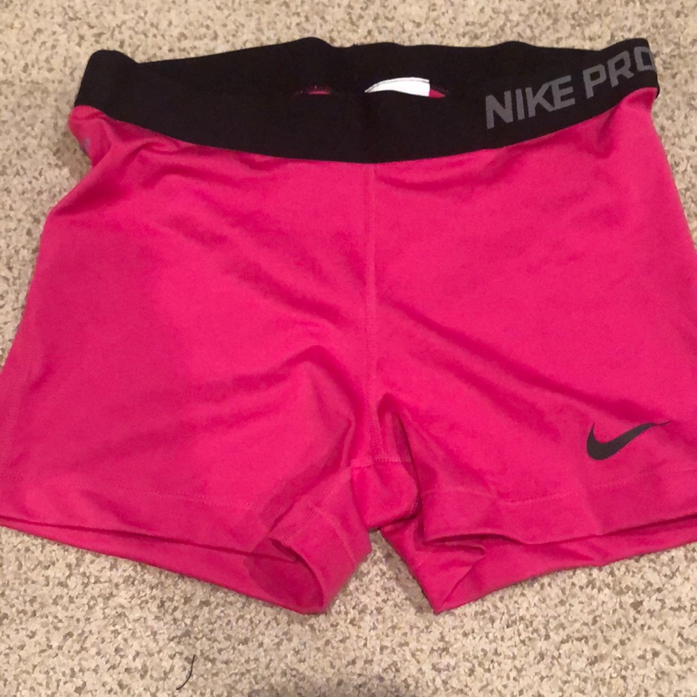 NWOT Nike Dri-fit shorts large pink